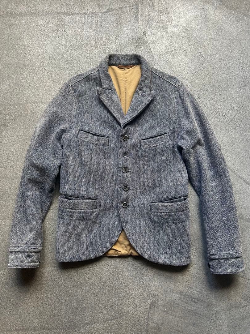 vintage KAPlTAL コットン織ジャケット　キャピタル