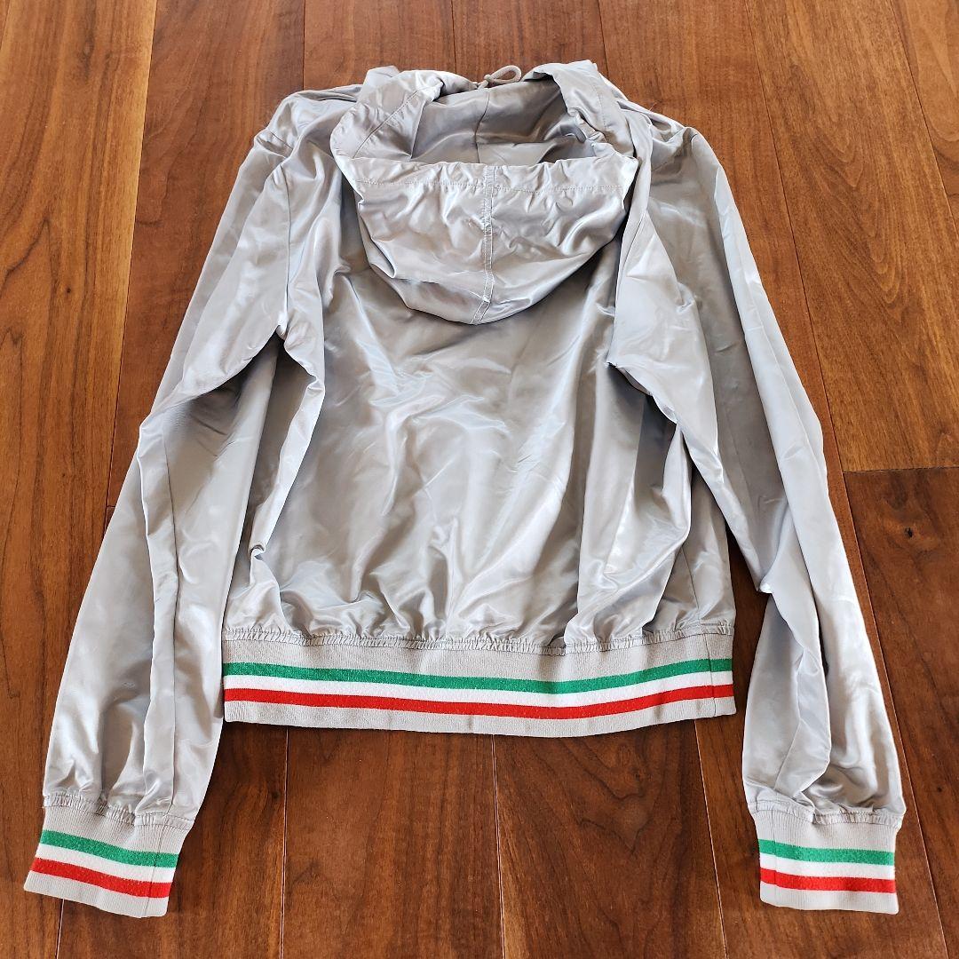 DOLCE&GABBANA フード付きシルバージャケット