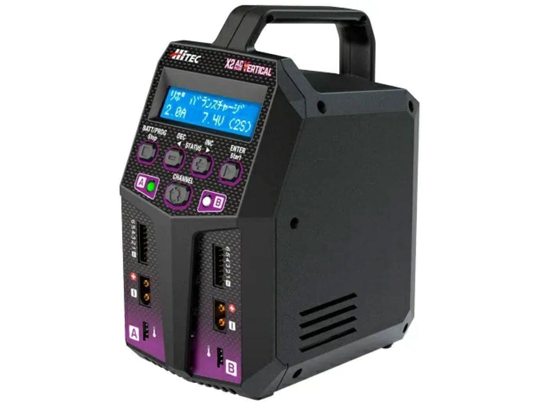 HiTEC 充電器 ACバランスチャージャー X2 AC plus バーティカル