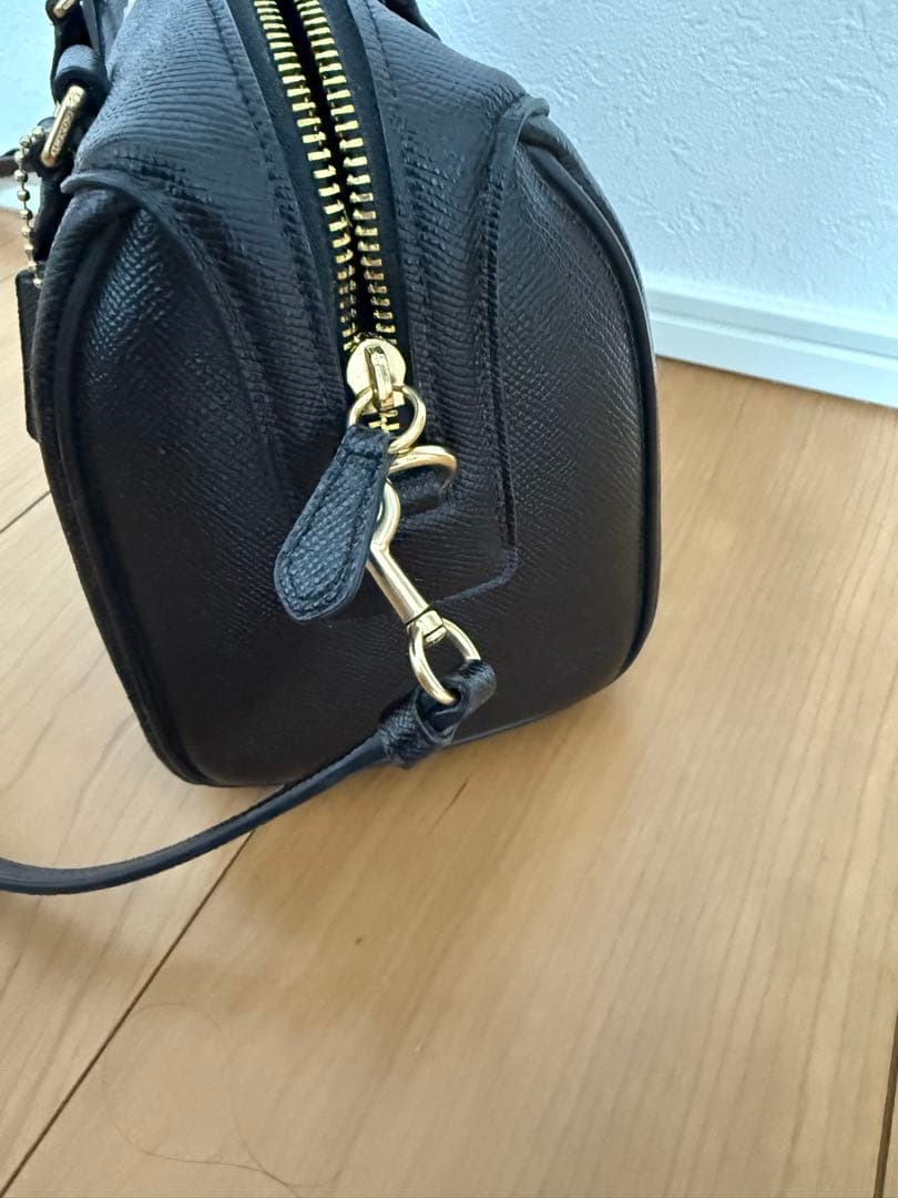 COACH ブラック ショルダーバッグ ハンドバック