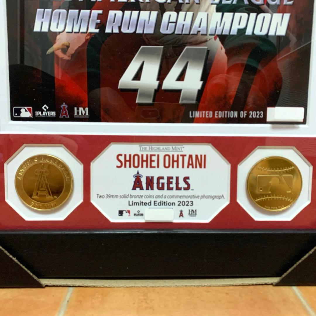 大谷翔平　2023年 ホームラン王記念　ダブルフォトミント　限定2023個