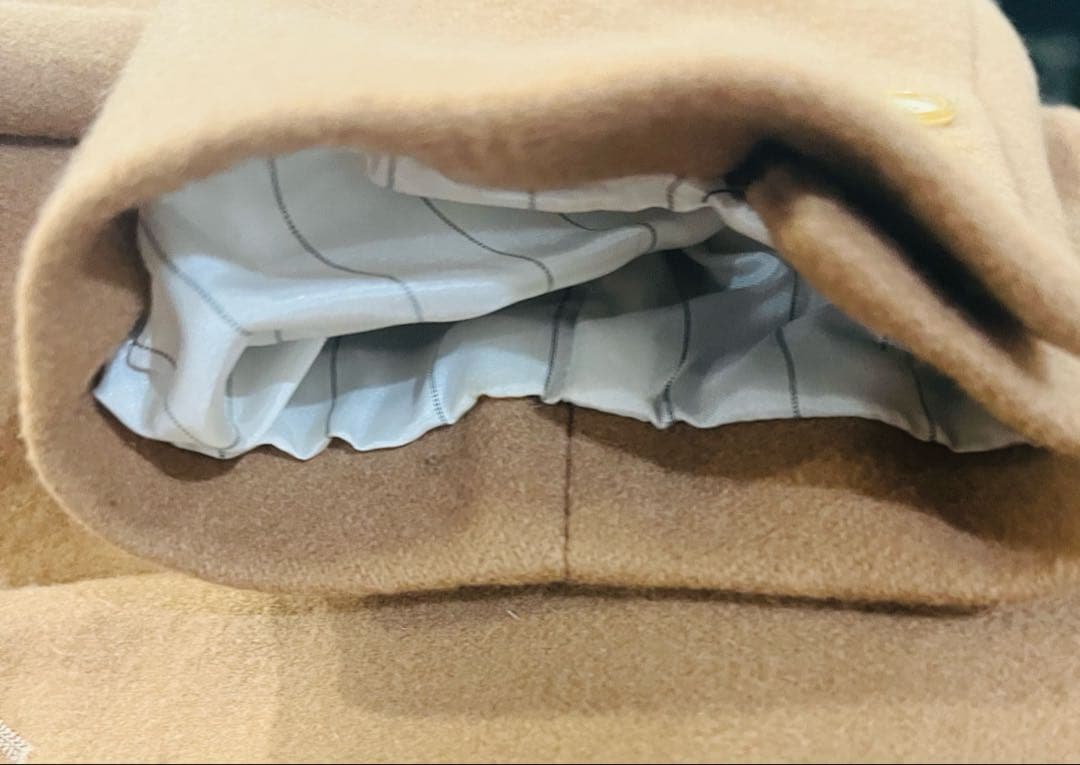 美品 アレキサンダー マックイーン チェスターコートキャメル ロングコート