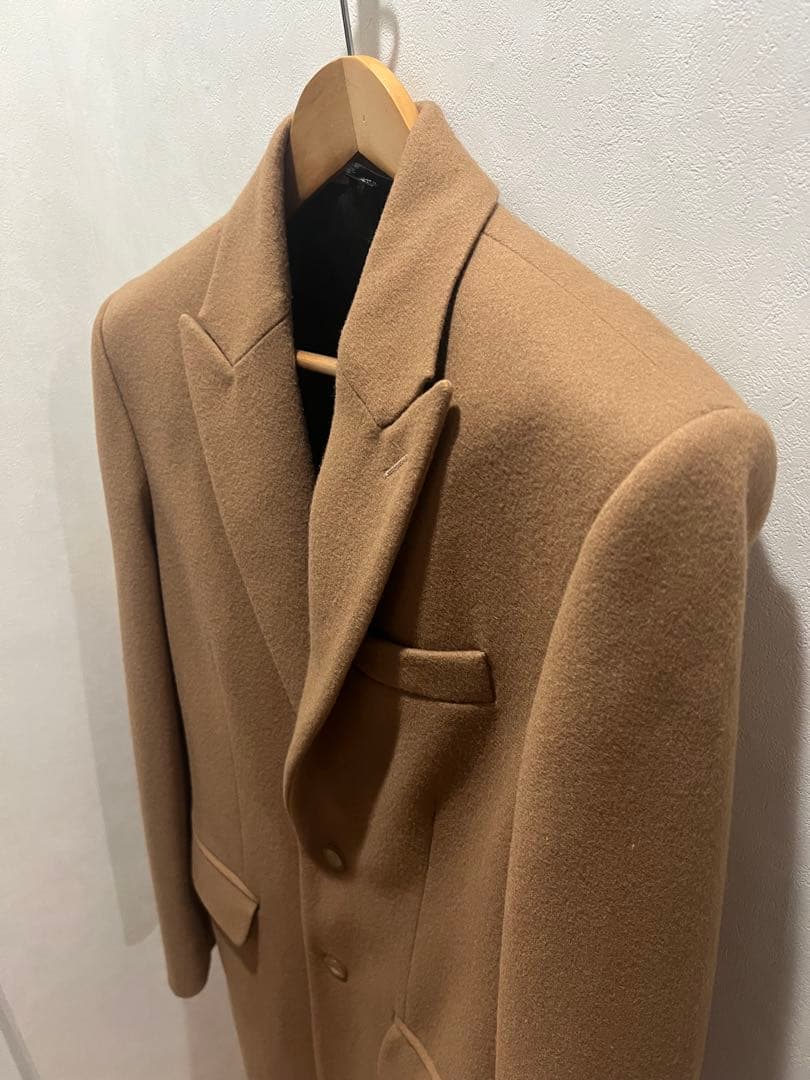 美品 アレキサンダー マックイーン チェスターコートキャメル ロングコート