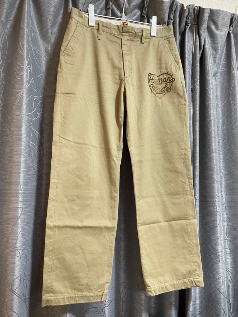 Human Made ワークパンツ ハートロゴ
