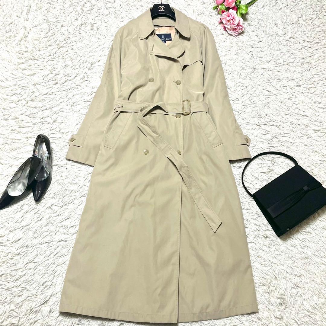 【大きいサイズ】LONDON FOG トレンチコート ベージュ 4XL相当