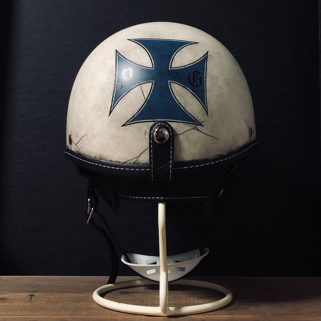 アイアンクロス エイジング カスタム｜ショーティー ポリスヘルメット 小帽体