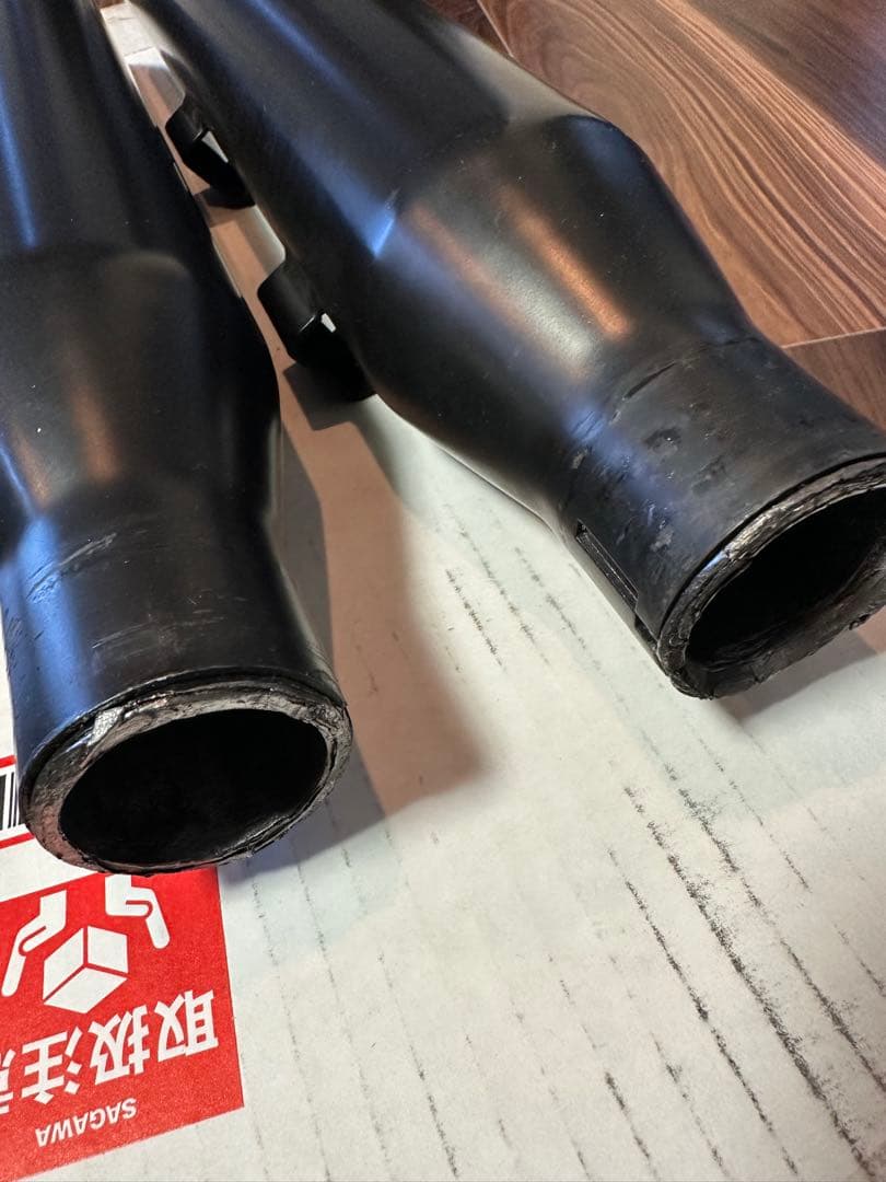 クロームワークス/スラッシュ ブラックマフラー