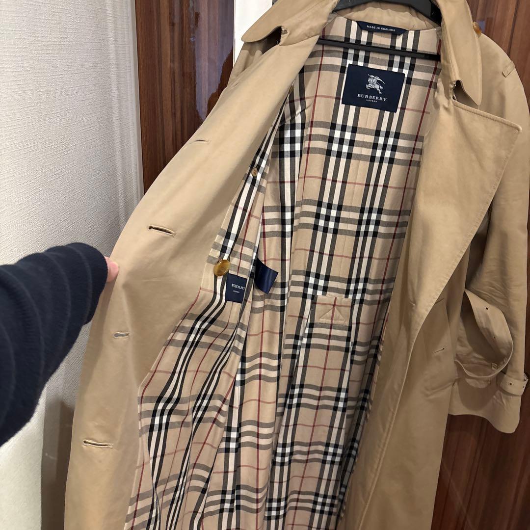 BURBERRY ベージュ ダブルブレスト トレンチコート