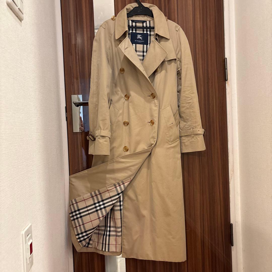 BURBERRY ベージュ ダブルブレスト トレンチコート