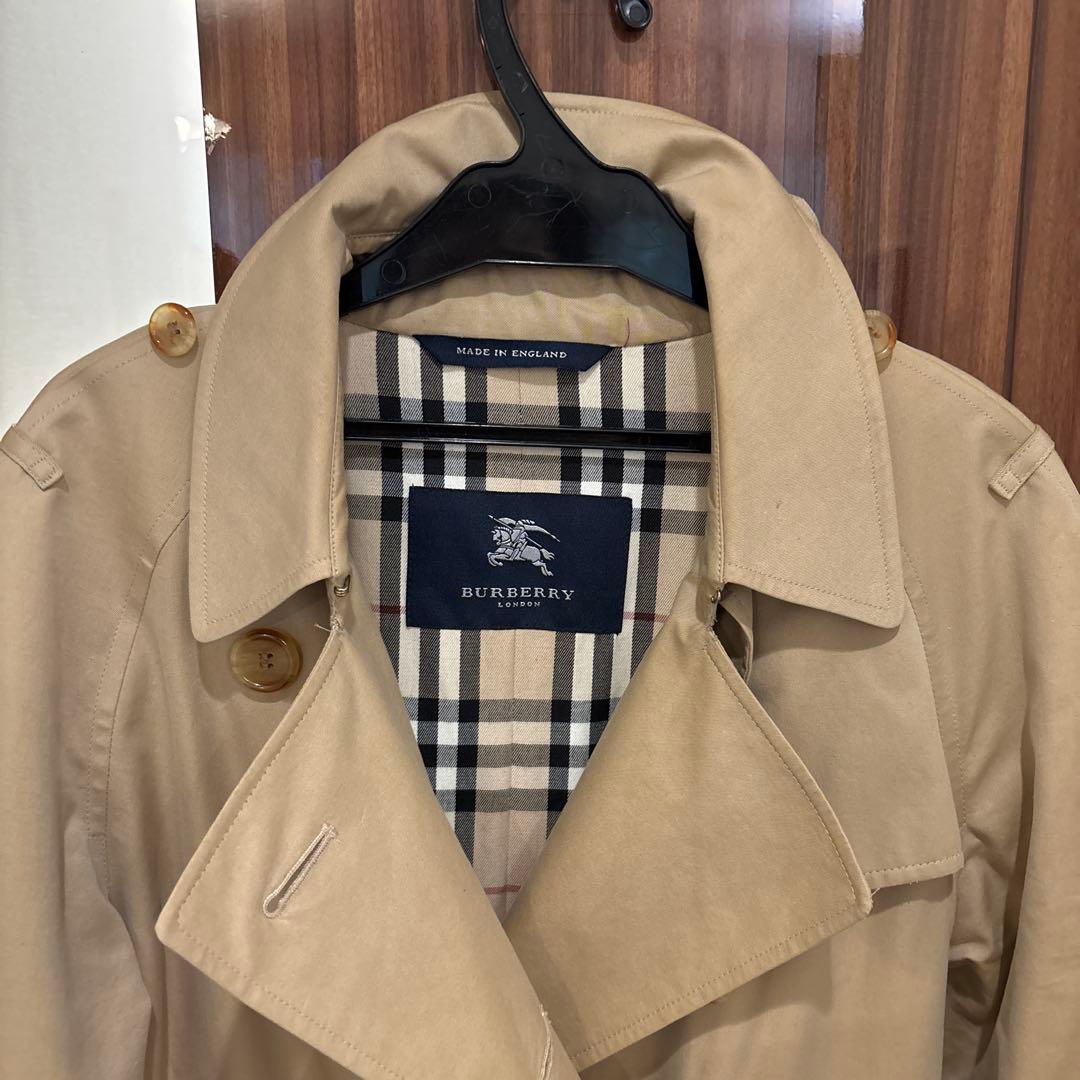 BURBERRY ベージュ ダブルブレスト トレンチコート