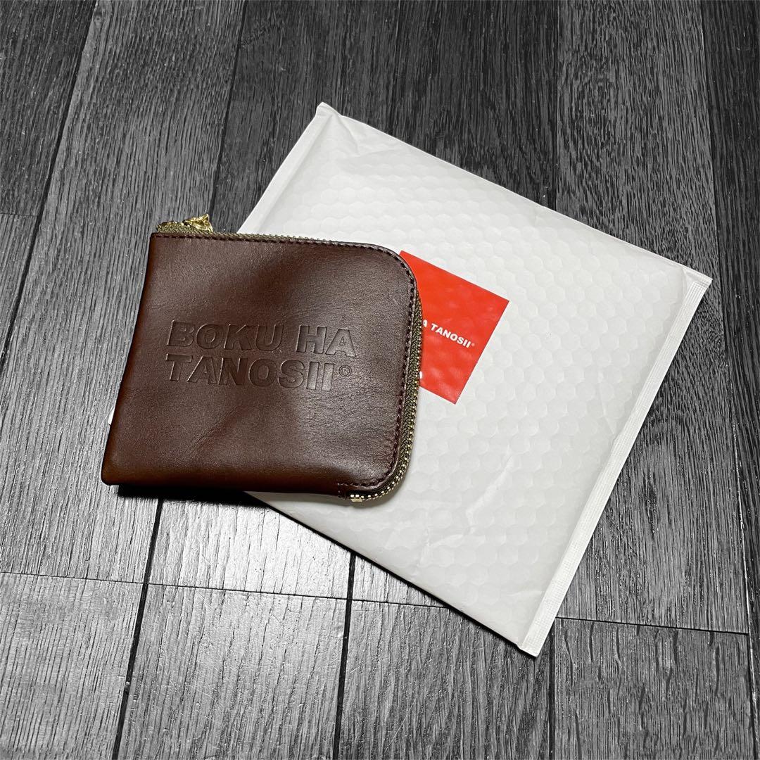 【BOKU HA TANOSII】レザーウォレット