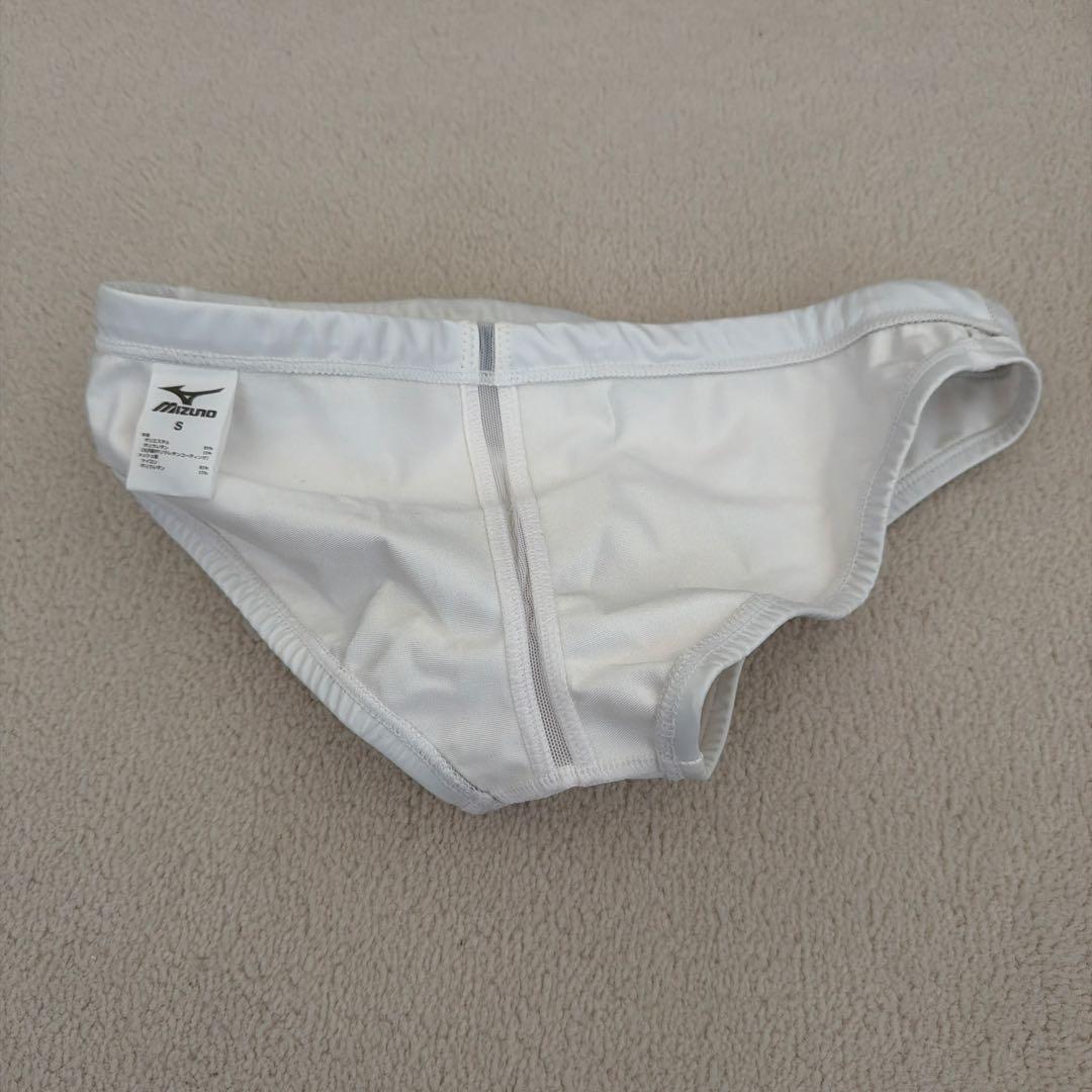 Mizuno 水球ポロパン　競パンホワイト 競泳水着 S