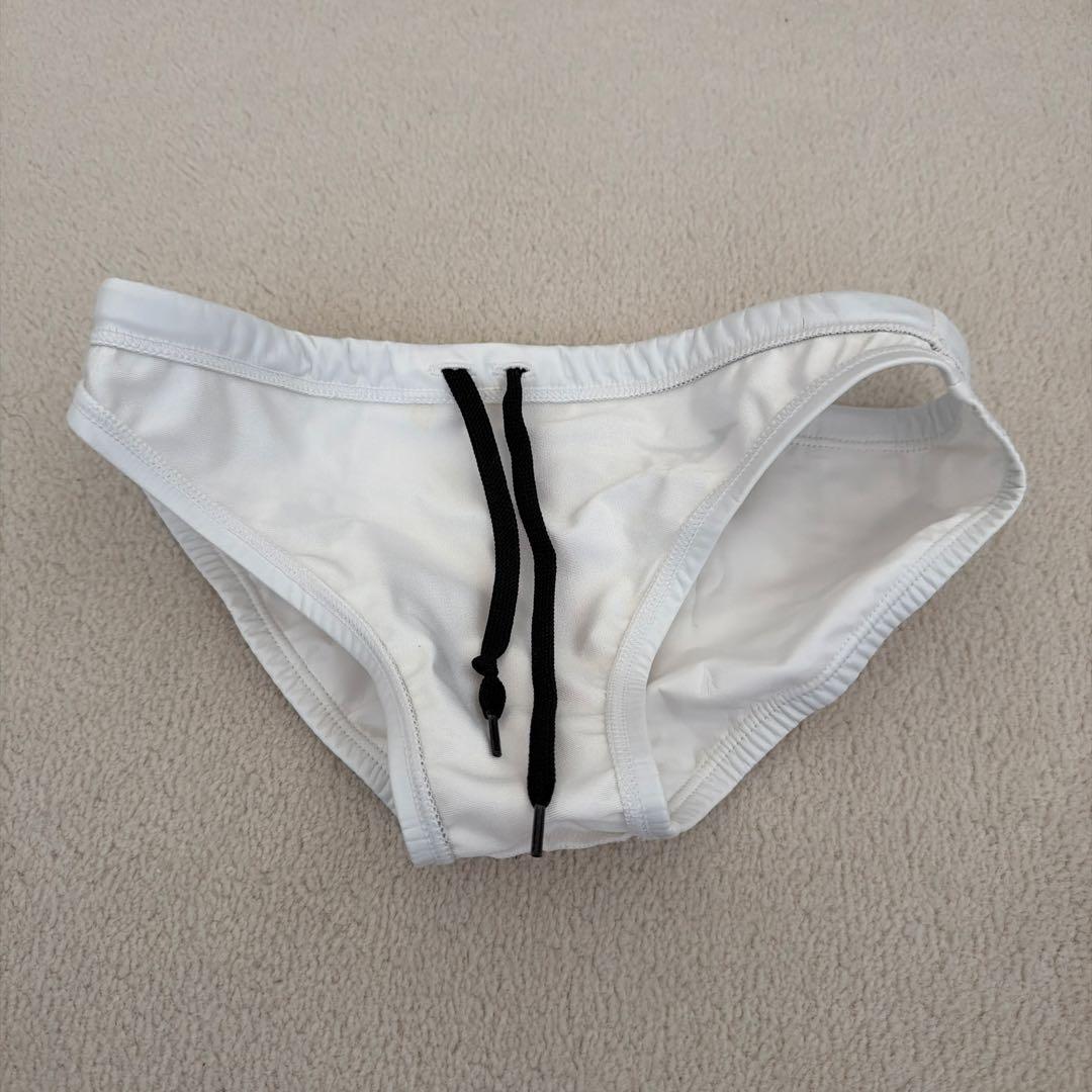 Mizuno 水球ポロパン　競パンホワイト 競泳水着 S