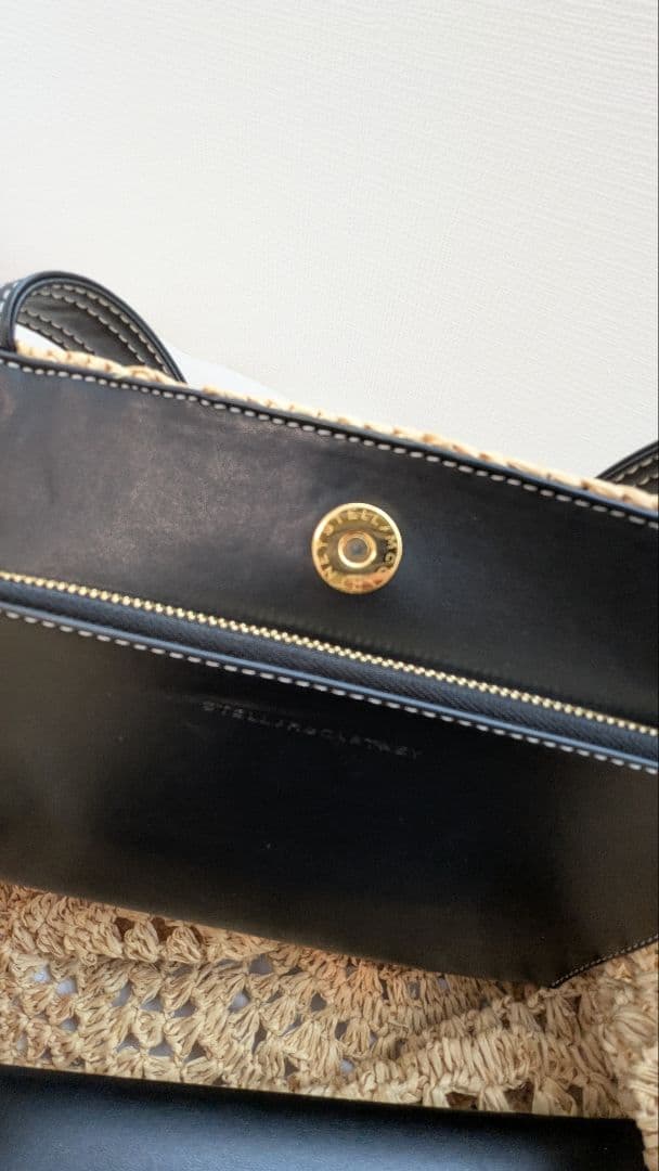 【美品】ステラマッカートニー 2way カゴバッグ / バッグインバッグ付き