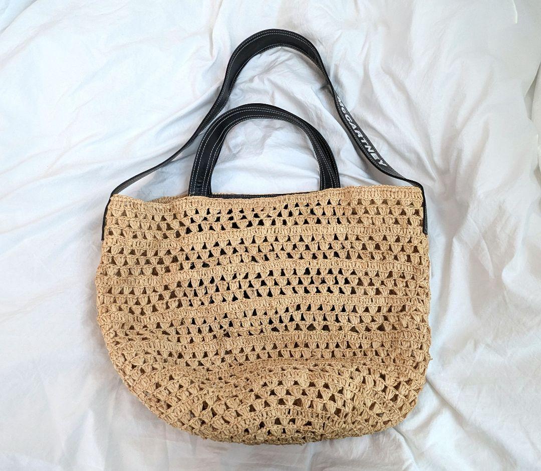 【美品】ステラマッカートニー 2way カゴバッグ / バッグインバッグ付き