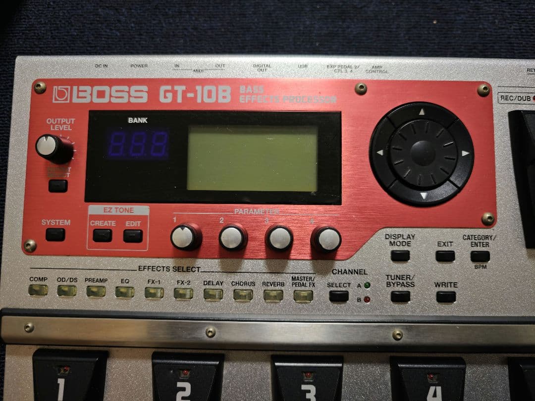 BOSS GT-10B ベースエフェクター
