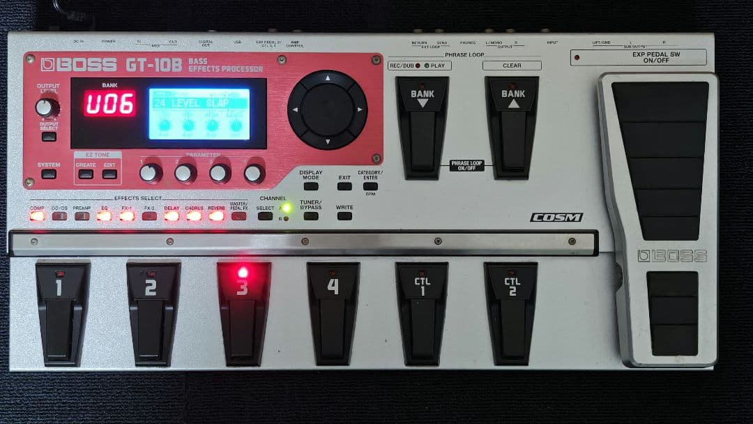 BOSS GT-10B ベースエフェクター
