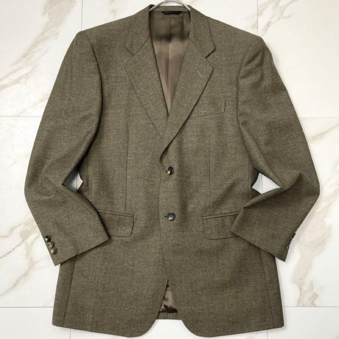 ポールスミス★コレクション ゼニア スーツ セットアップ ウール カーキ 総裏地