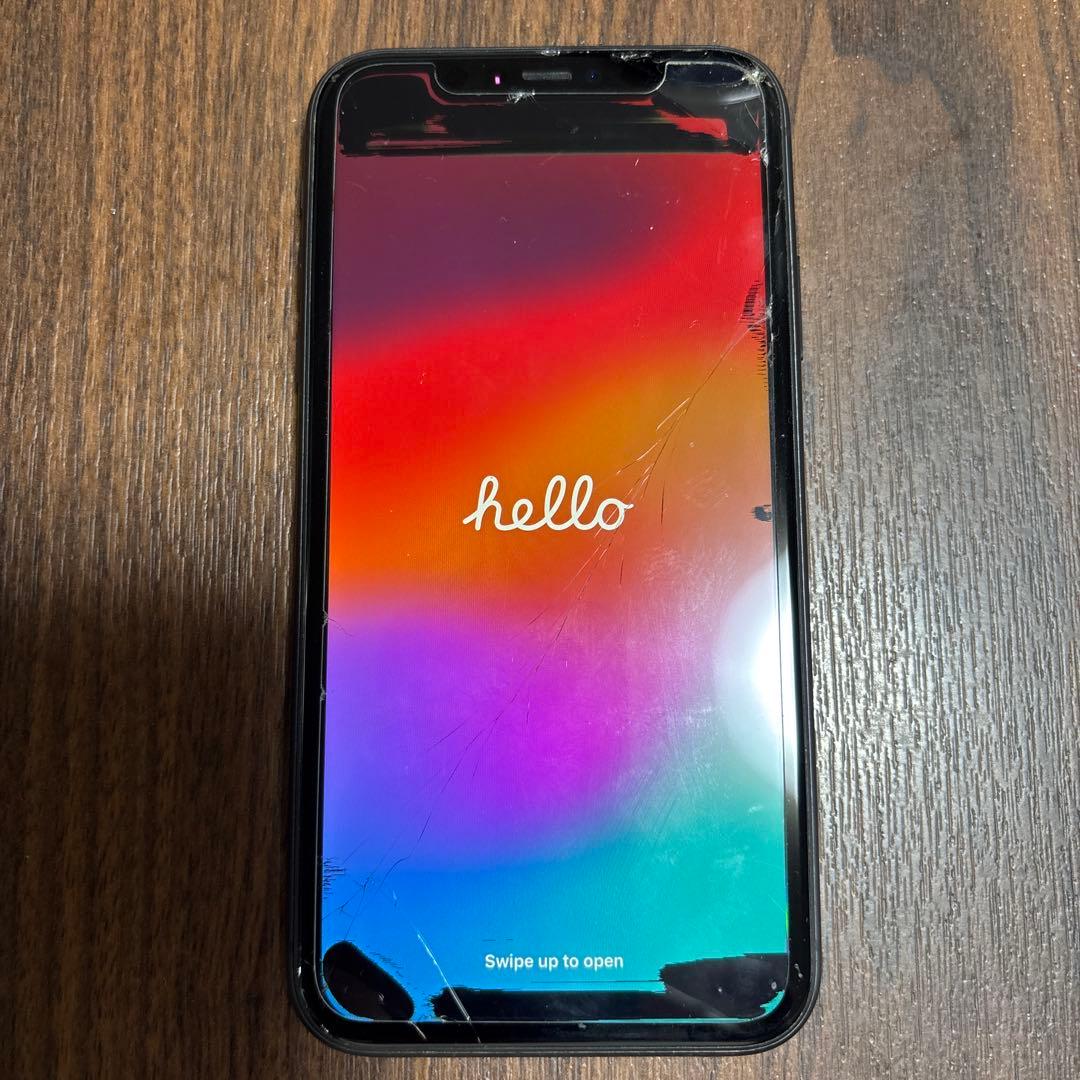 iPhone11 64GB SIMフリー 画面割れあり ジャンク