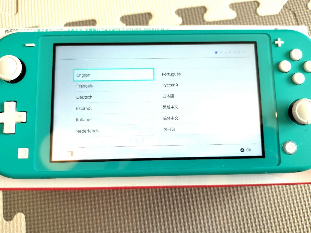 Nintendo Switch Lite ターコイズ 初期化済み