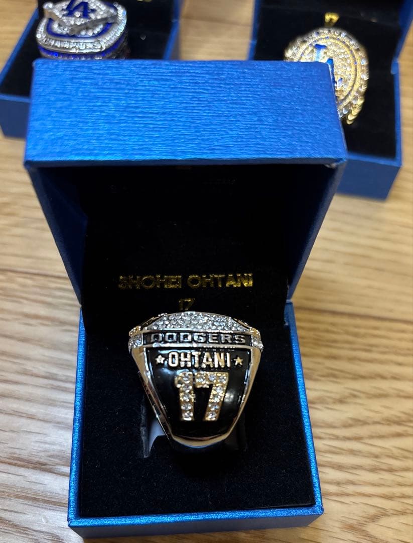 ⭐️非売品⭐️ 大谷翔平 チャンピオン記念リング３種セット2024 ワールドシリーズ