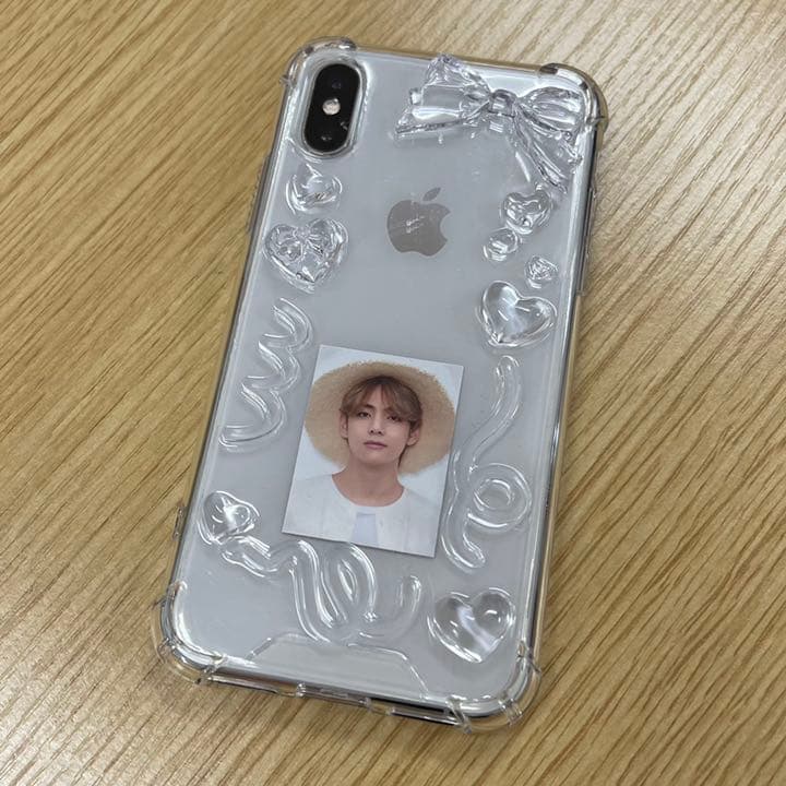 iPhone スマホカバー デコ 硬質ケース レジン ハンドメイド