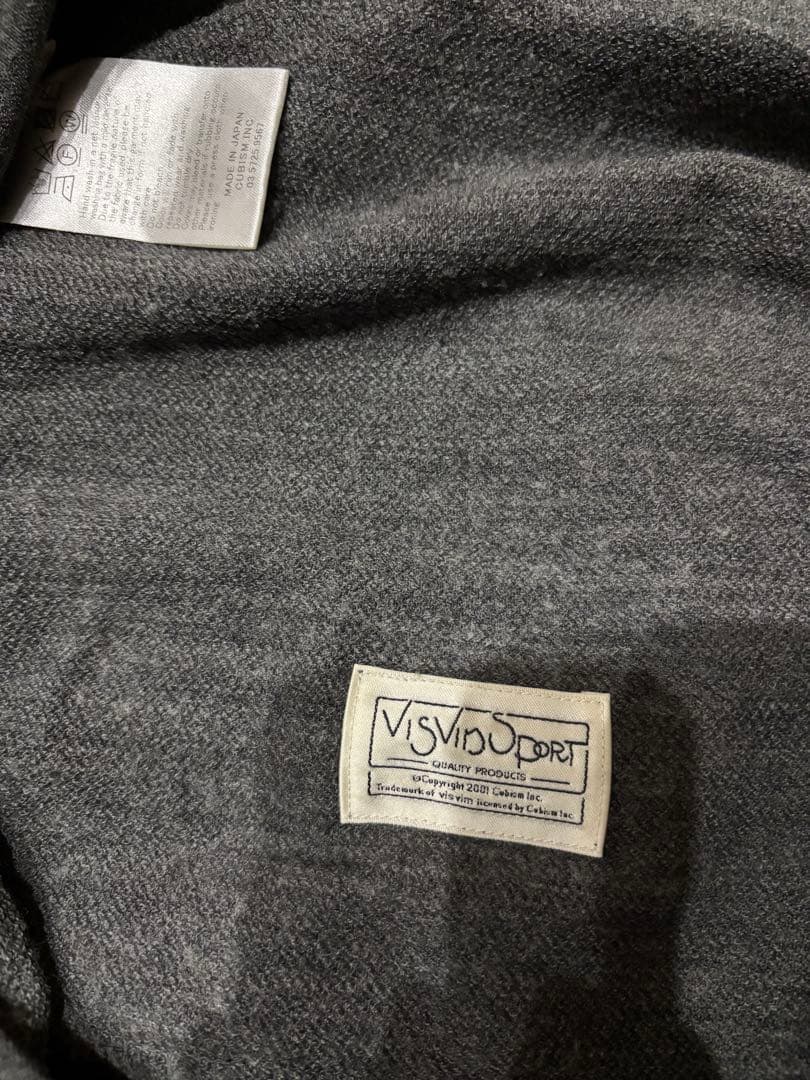 VISVIM SPORT グレー ストレートパンツ ウエスト調整可能　サイズ4