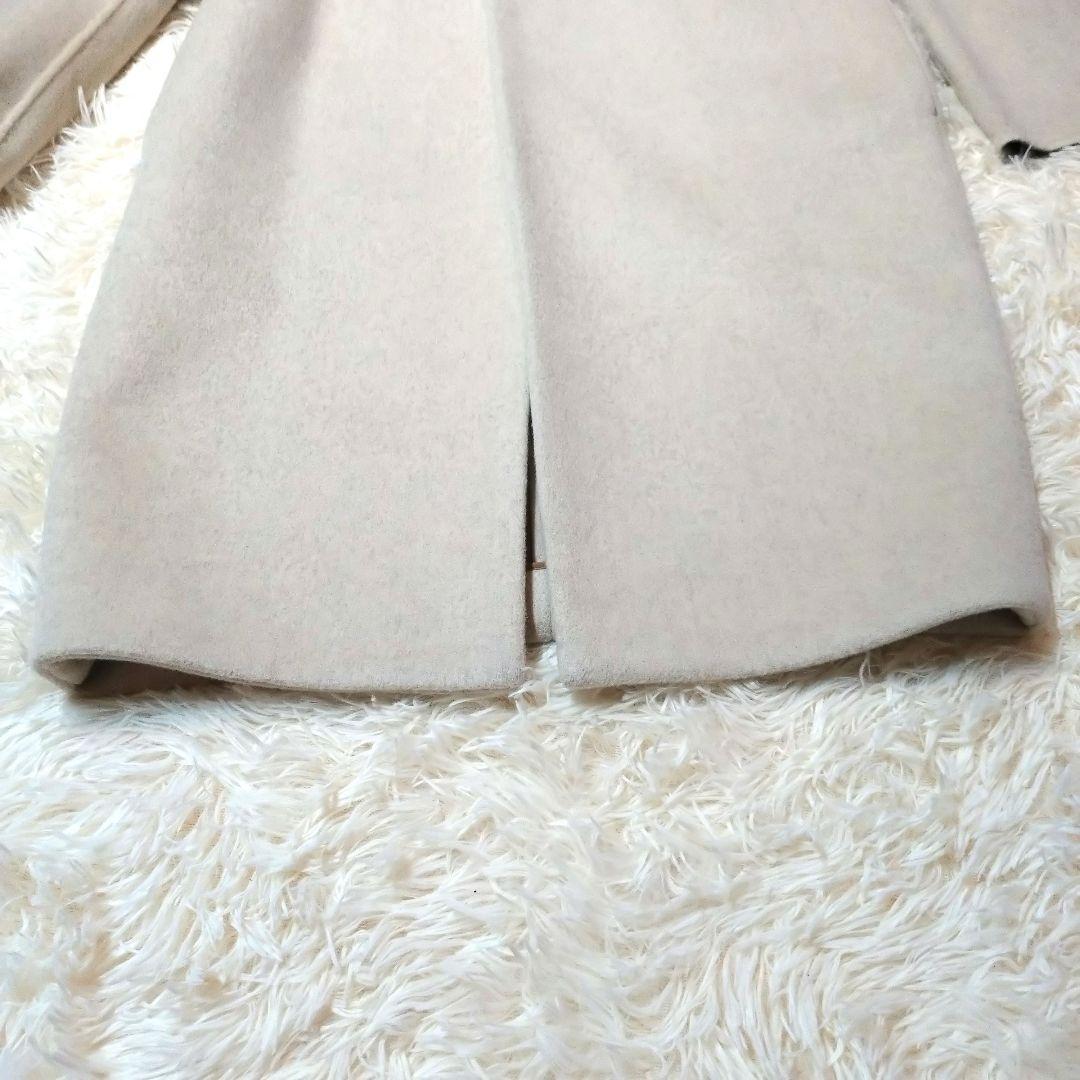 美品✨️　エンフォルド ウールリバー ノーカラーコート