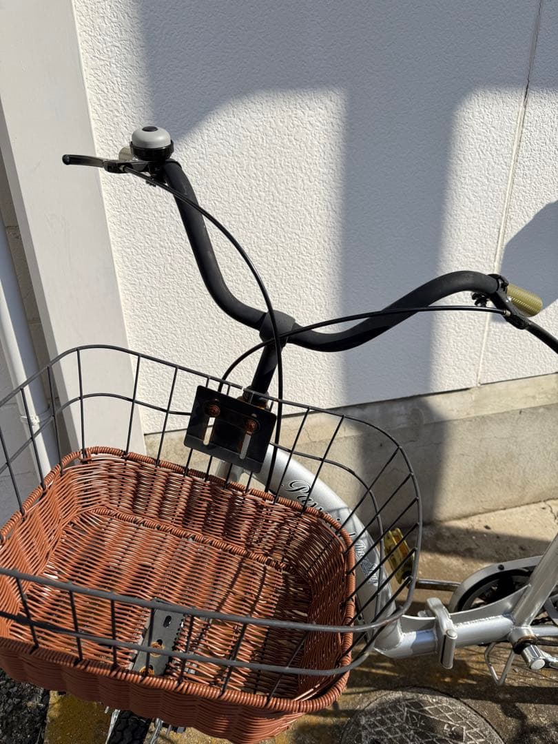 シルバー シティサイクル バスケット付き