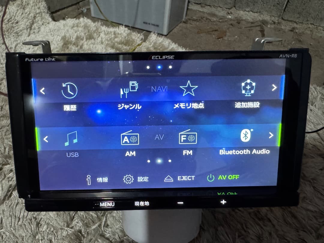 美品✦AVN-R8 ECLIPSE イクリプス　カーナビ2017