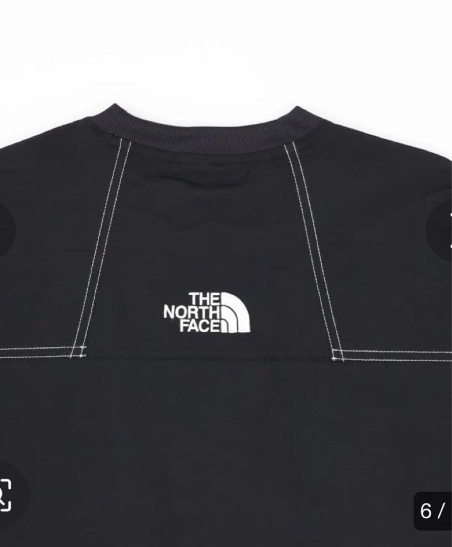 THE NORTH FACE ブラック 長袖カットソー L