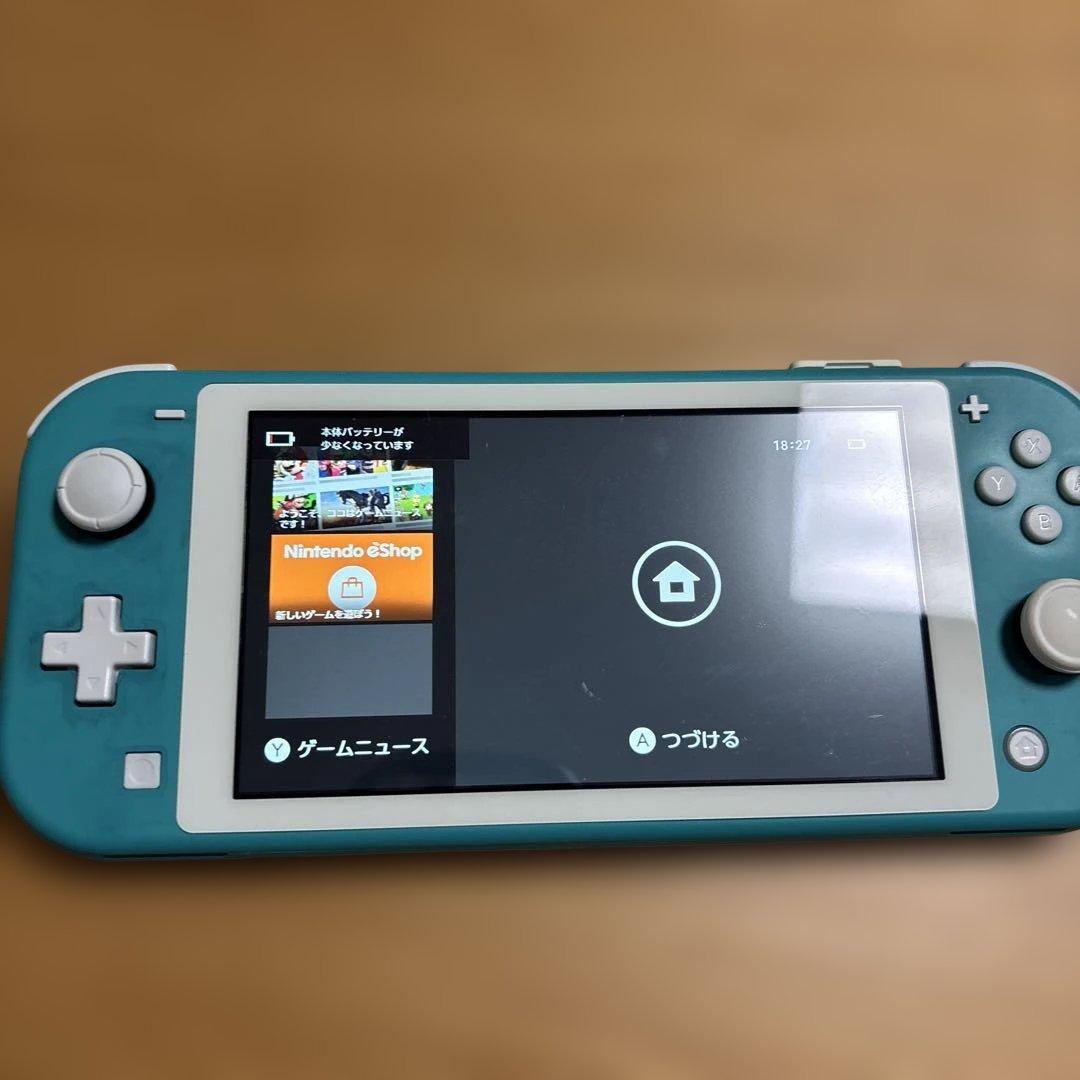 d*2様 Nintendo Switch Lite ターコイズ　動作○