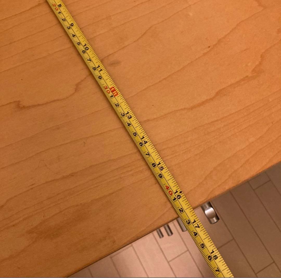 廃盤　無印良品　メープル材　チェスト4段