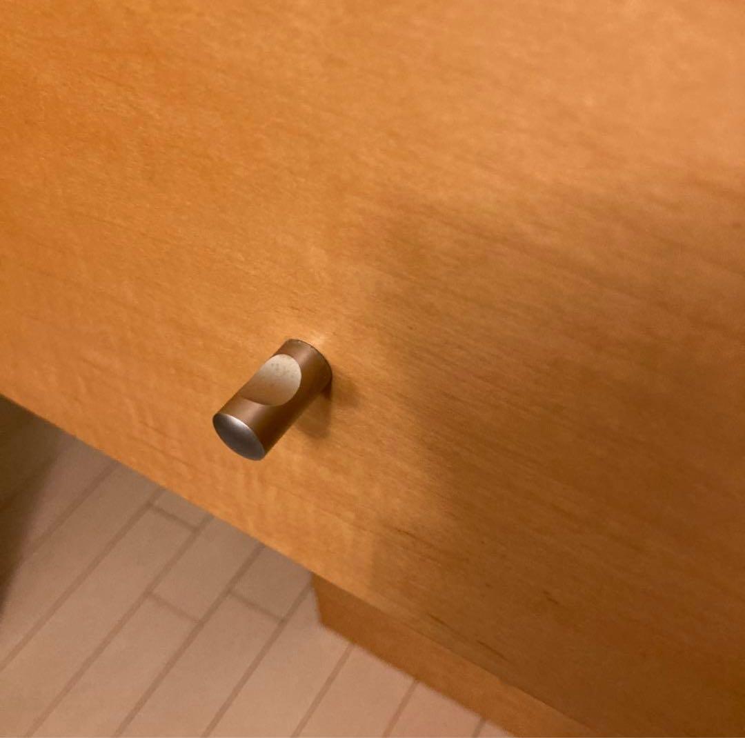 廃盤　無印良品　メープル材　チェスト4段