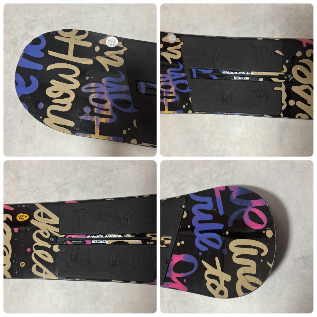 バートン SOCIALITE 147cm レディース　スノーボード　3点セット