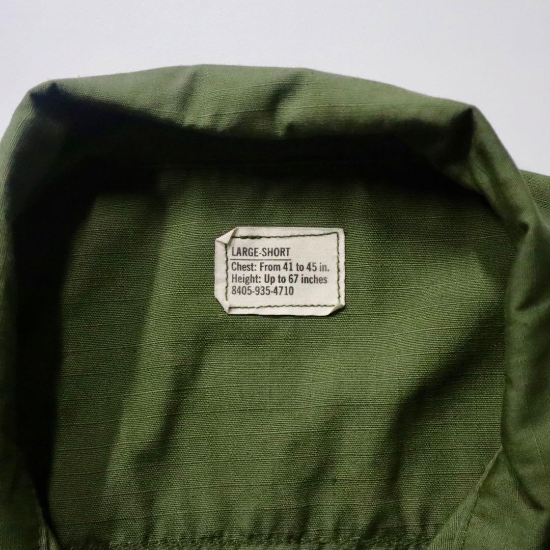 K*様 US ARMY ジャングルファティーグジャケット OG-107 リップス