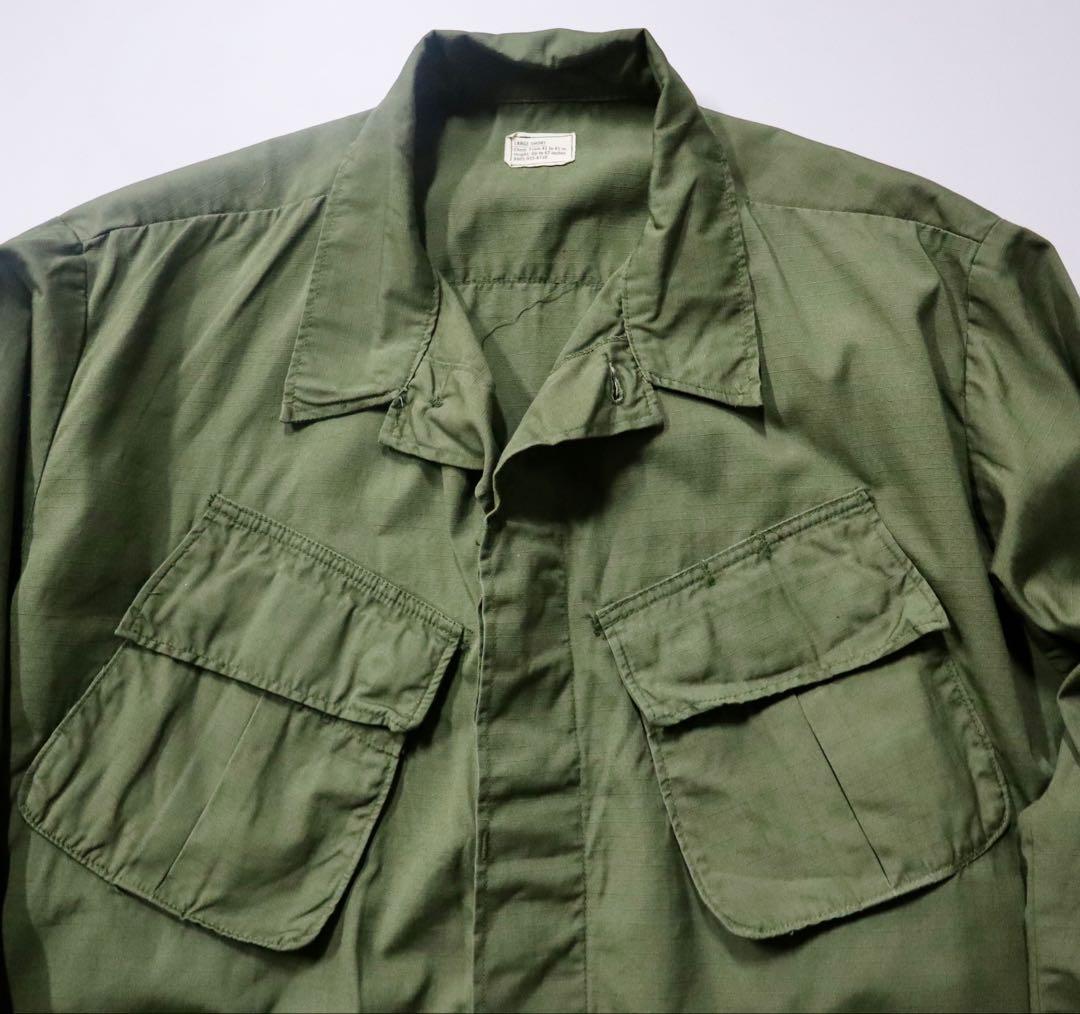 K*様 US ARMY ジャングルファティーグジャケット OG-107 リップス