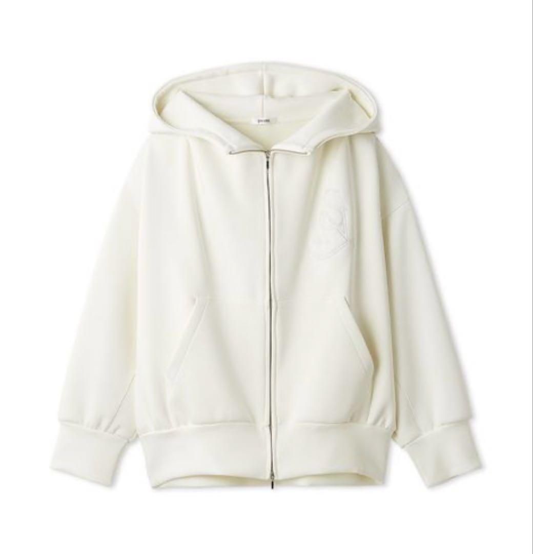 SNIDEL エンブレムボンディングパーカー