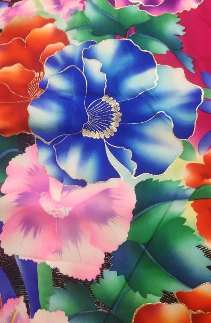 ★花嫁様★引振袖★大振袖★華やか★大輪の花柄★