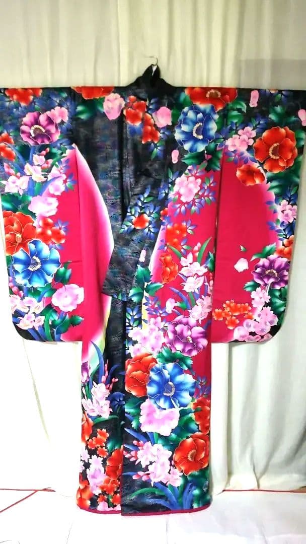 ★花嫁様★引振袖★大振袖★華やか★大輪の花柄★