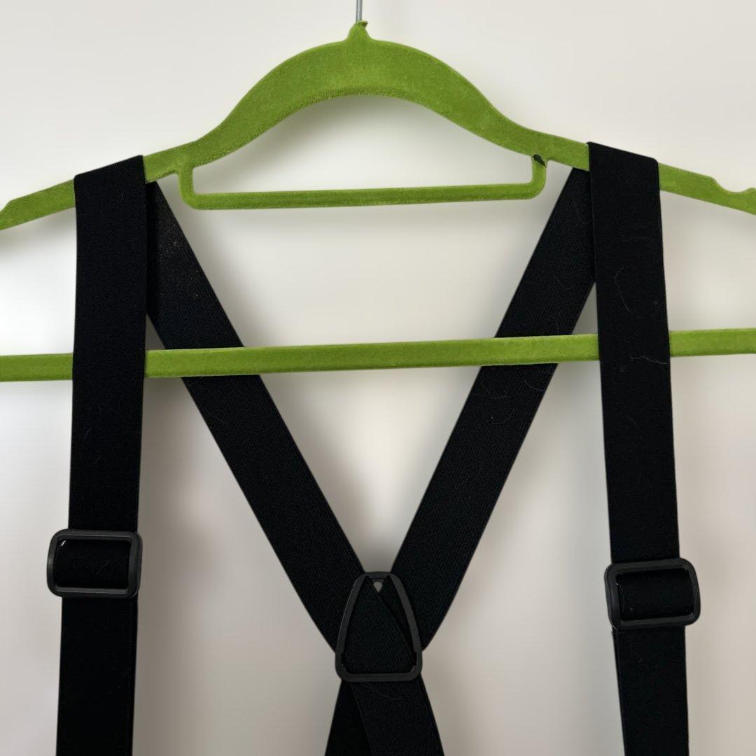 POLE WARDS レインウェア上下セット　M 黒/オレンジ