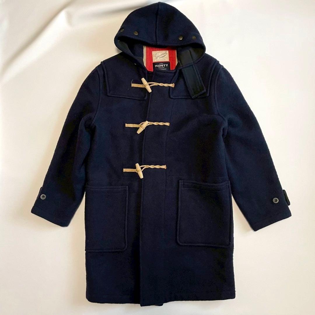 【グローバーオール】モンティ ダッフルコート ユニオンジャック 菅田将暉着用 紺