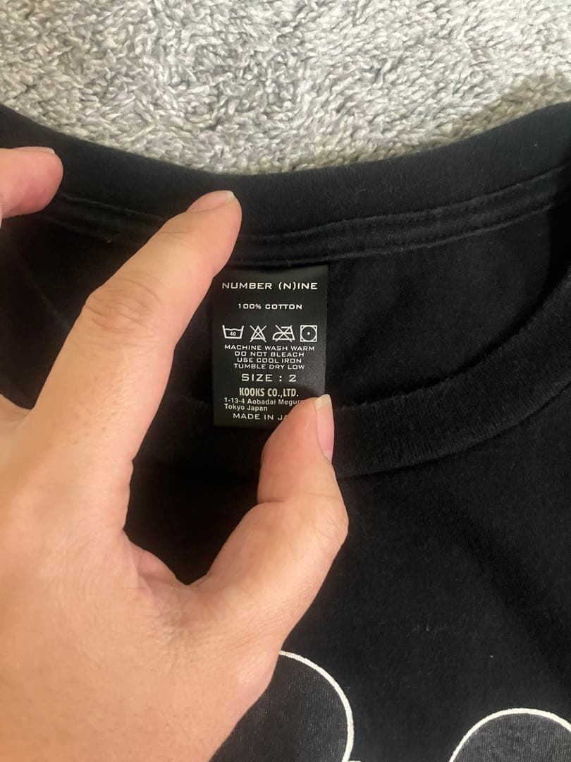 NUMBER (NINE) ナンバーナイン ミッキーマウス Tシャツサイズ2 ③