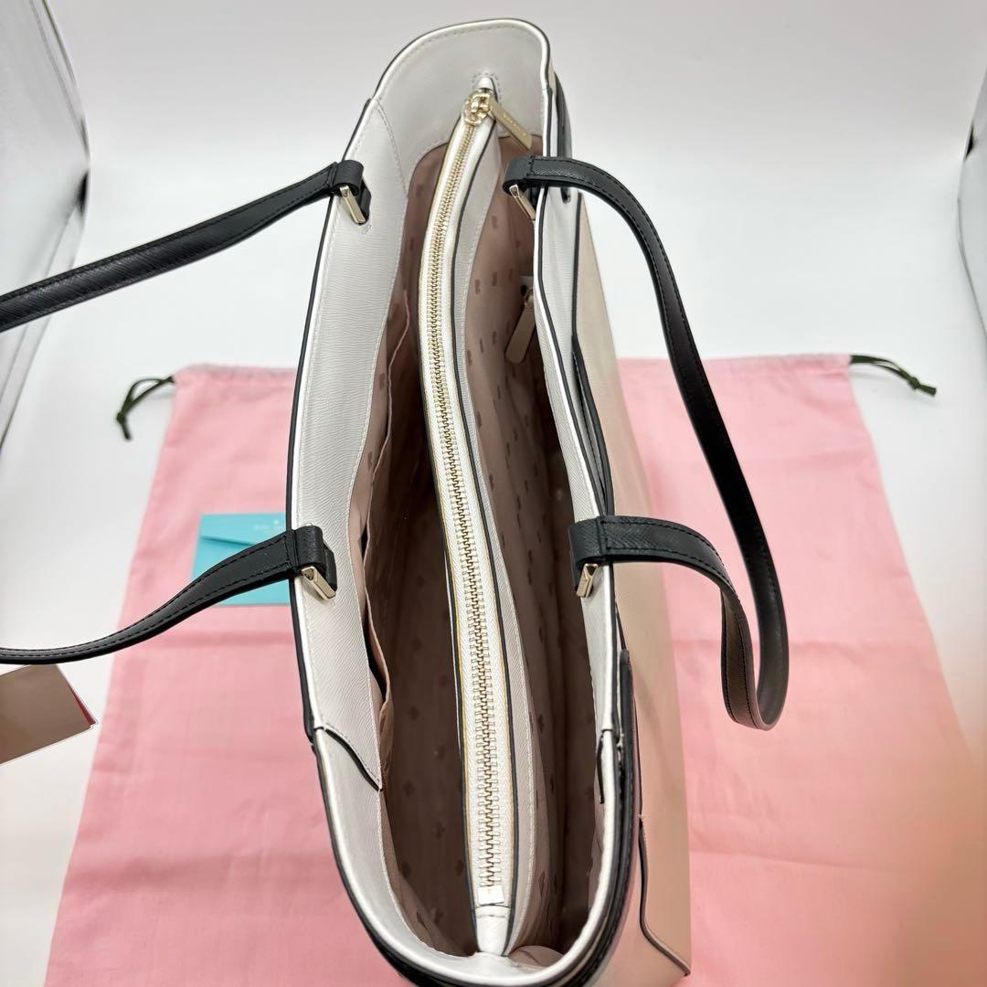 新品未使用 ケイトスペード ステイシー カラーブロックラップトップ トートバッグ