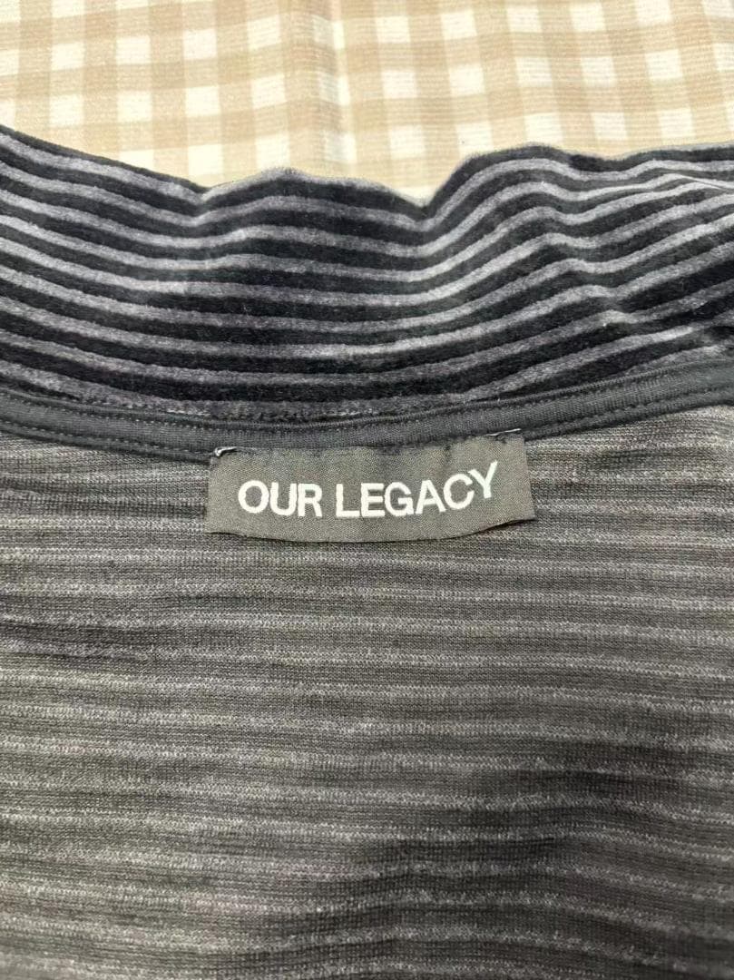 【美品】OUR LEGACY Shrunken Fullzip Polo 46
