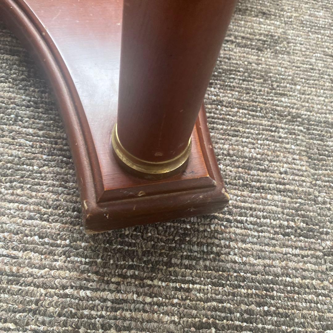 大理石天板の西洋家具テーブル