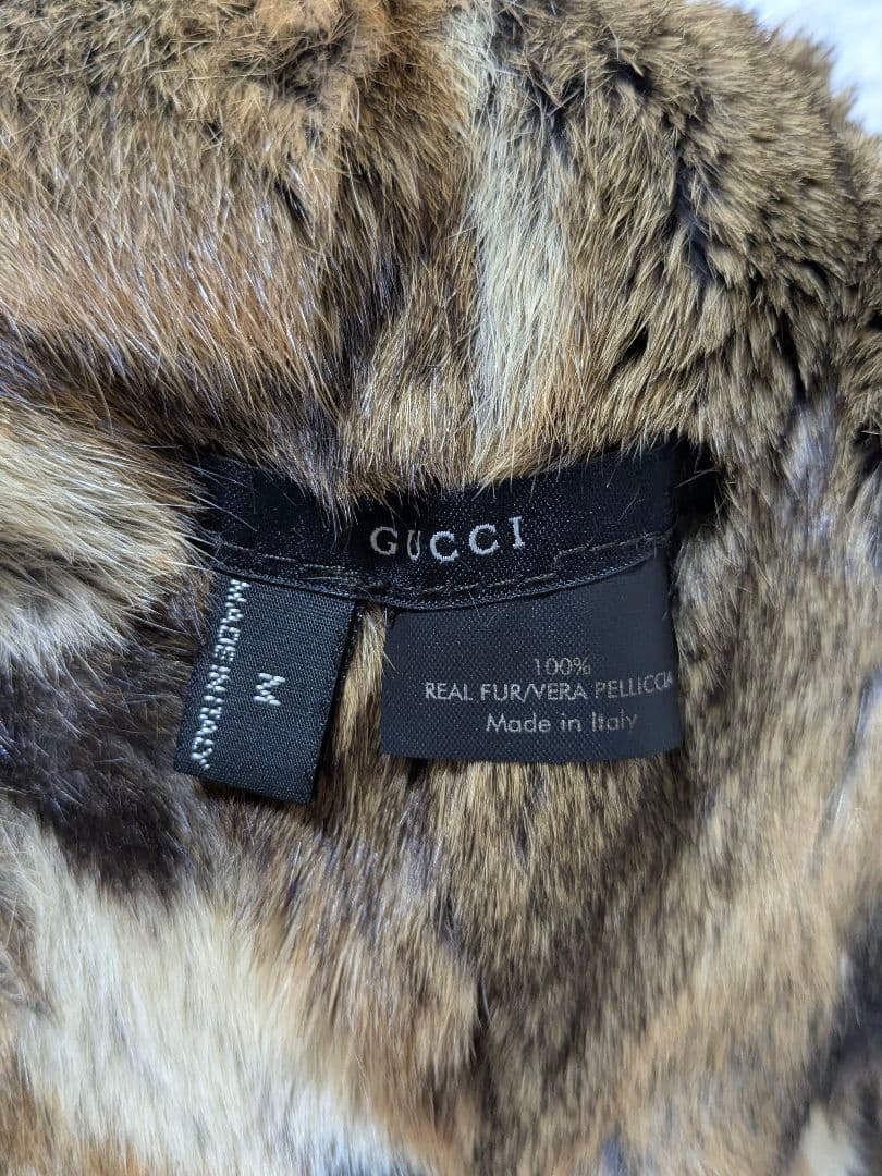 帽子 GUCCI By Tom Ford Real Fur Flight Cap