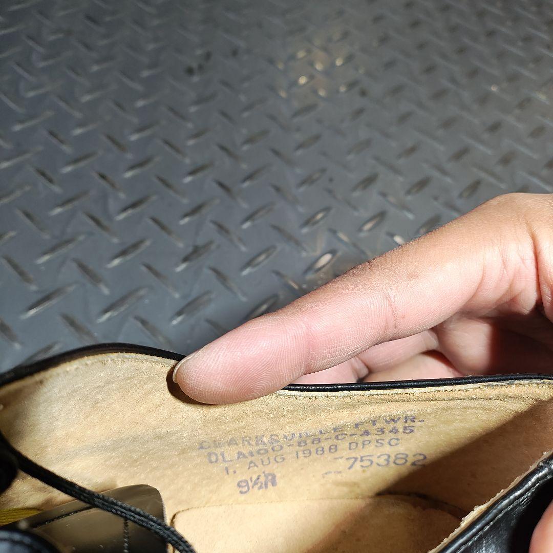 こ*め様 US NAVY 80's サービスシューズ　27.5センチ