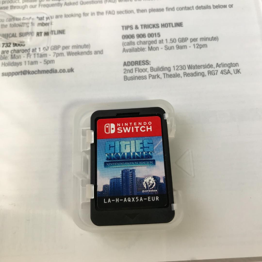 【輸入版】CITIES SKYLINES NINTENDO Swich