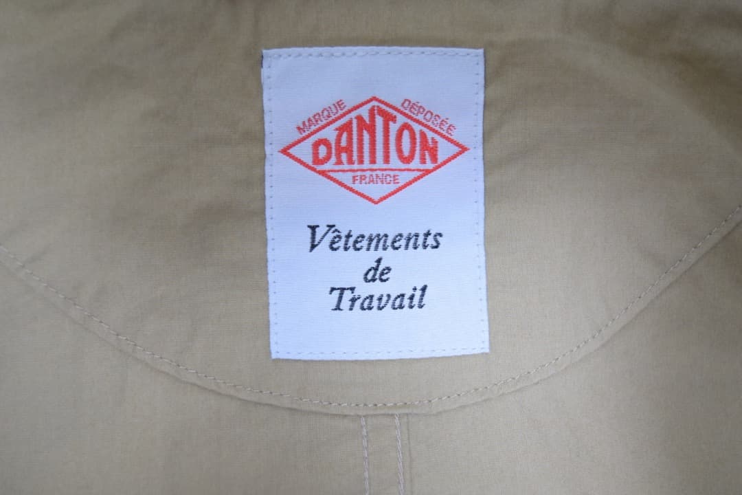 【美品】DANTON ダントン スタンドカラージャケット 40
